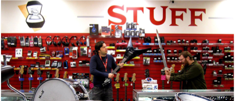 STUFF's Staff on Sales Floor